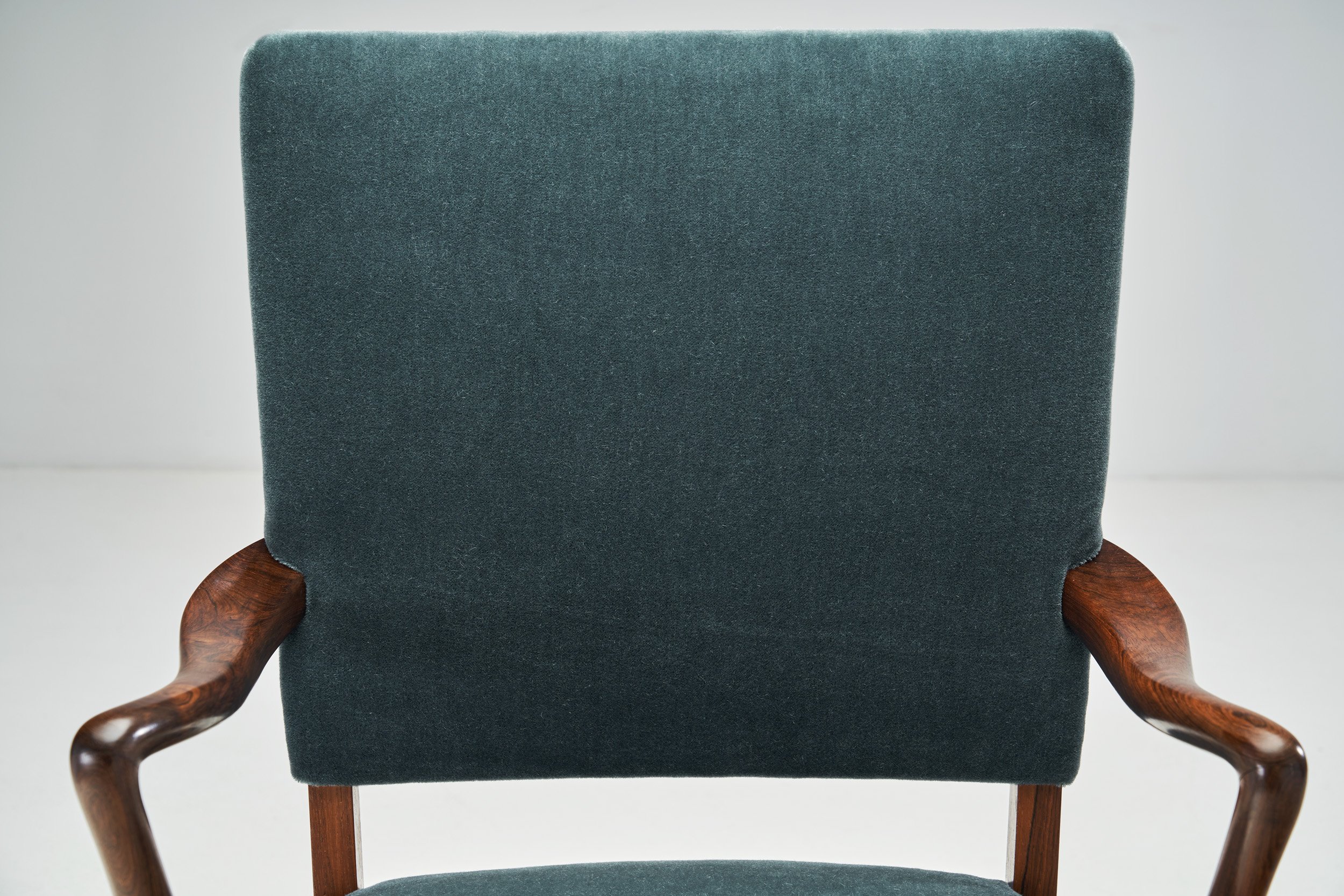 Danish Cabinetmaker Upholstered Armchair, Denmark 1930s — H. Gallery